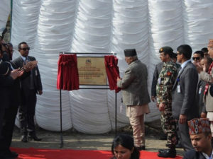 Oli Welcomes Chobhar Port, Hopes Big on Trade Facilitation