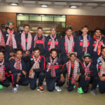 Nepal Cricket Team Arrival at Tribhuvan International Airport
