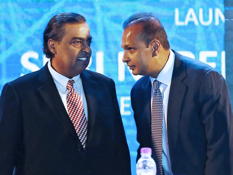 Indian Telecom Giant RCom Shares Soar After Mukesh Ambani Pays Dues