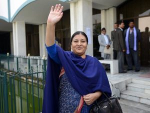 Nepal President Bhandari Embarks On Visit to China