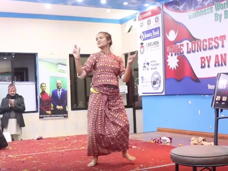 Bandana Nepal, Guinness Record Holder for ‘Longest Dancing Marathon by an Individual’
