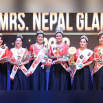 Minu Pradhan Shrestha as Mrs. Nepal Glam 2019