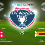 Singapore Tri-Nation T20I Series 2019 – Match 4, Nepal Vs Zimbabwe!