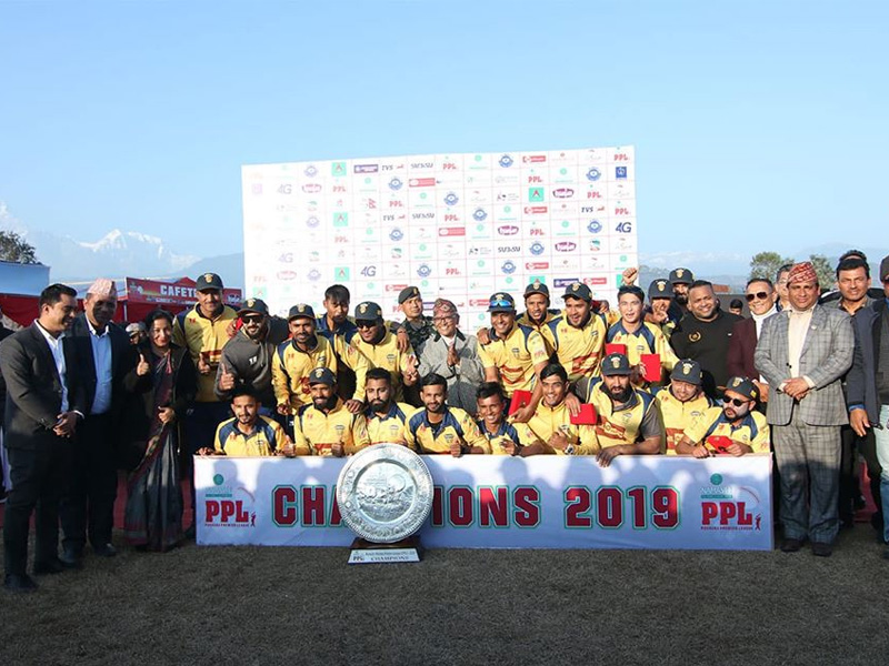 Chitwan Rhinos Bags PPL 2019 Title