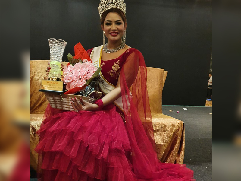 Shilashma Bags ‘Mrs. Tourism Ambassador World 2020’ Title