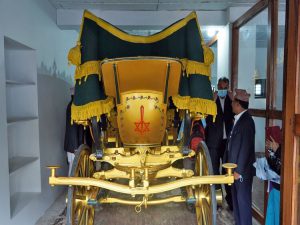King Birendra’s Coronation Carriage Now on Display